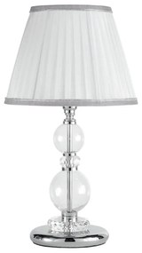 Φωτιστικό Επιτραπέζιο Bach/Cromo LΤ Χρώμιο TC.3535D25 Ondaluce Metal, Glass