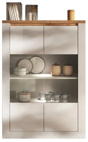 Έπιπλο Τηλεόρασης Ανθρακί Οξειδωμένο 121x43x57