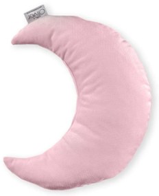 Διακοσμητικό Μαξιλάρι Βελουτέ (30x26) Baby Oliver Μισοφέγγαρο Ροζ Des 151