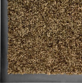vidaXL Πατάκι Εισόδου Πλενόμενο Καφέ 120 x 180 εκ.