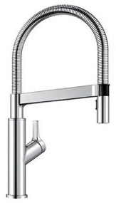 Blanco Solenta-S Senso Stainless Steel Finish UltraResist Μπαταρία Κουζίνας Με Πόμολο Δεξιά
