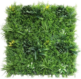 Κάθετος Κήπος Διακοσμητικός ArtGrass 01 100x100cm Green-Yellow Royal Carpet 100X100cm