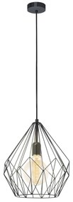 Φωτιστικό Οροφής Carlton 49257 Black Eglo Metal