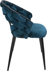 ΚΑΡΈΚΛΕΣ &amp; ΠΟΛΥΘΡΌΝΕΣ SAWYER CHAIR DUCK BLUE A1 HD0357