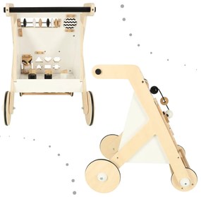 Ξύλινη Περπατούρα Baby Walker  KX4729 IKONKA