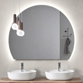 Καθρέπτης Τοίχου Kenya SP.KENYA120X93LED 120x93cm Led 5W 4000K Clear Bluelife Glass