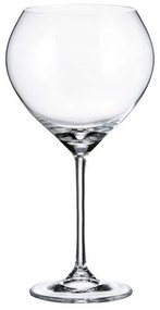 Ποτήρι Κρασιού Κολωνάτο Carduelis CTB01F06640 640ml Κρυστάλλινο Clear Βοημίας Crystal