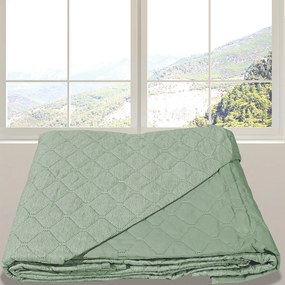 ΚΟΥΒΕΡΛΙ Village Simplicity ΛΑΔΙ 160x220 San Lorentzo 7088OLIVE