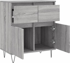 vidaXL Ντουλάπι Γκρι Sonoma 60x35x70 εκ. από Επεξεργασμένο Ξύλο
