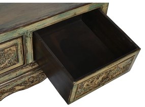 Σκαμπό DKD Home Decor Πολύχρωμο Ξύλο 179 x 43 x 58 cm