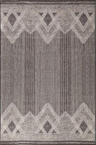 Χαλί Ψάθα Kaiko 50006 X Light Grey-Dark Grey Royal Carpet 200X290cm