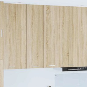 vidaXL Κρεμαστό ντουλάπι με αποθήκευση Δρύς Sonoma 60 x 31 x 100 εκ.
