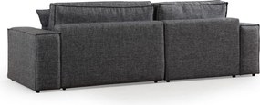 Corner Sofa-Bed Pırlo Corner Left - Dark Grey Dark Grey