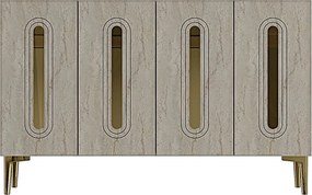 Console Rany 120 - White, Travertine, Gold White
Travertine
Gold