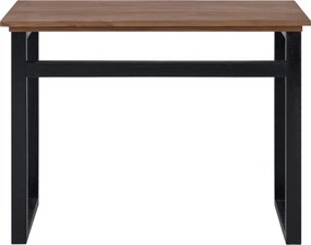 vidaXL Γραφείο Φυσικό Στερεό Ξύλο Τίκ 100 x 45 x 75εκ