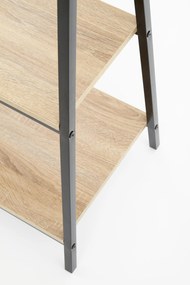 NARVIK REG1 shelving DIOMMI V-CH-NARVIK-REG1-CZARNY/SONOMA