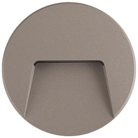 Φωτιστικό Τοίχου Slim LED 3W Γκρι EUROLAMP 145-52015