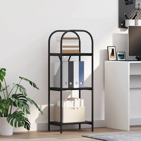 vidaXL Ράφι Βιβλίων Μαύρη δρυς 40 x 30 x 109 εκ Επεξεργασμένο ξύλο