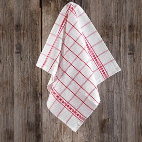 Πετσέτα Κουζίνας (45x65) Rythmos Sugar Red