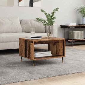 vidaXL Τραπεζάκι σαλονιού Παλαιό ξύλο 60 x 50 x 40 εκ