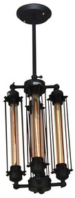 Φωτιστικό Οροφής 77-2598 DD-0311-4 Toro Black Mat Homelighting Metal