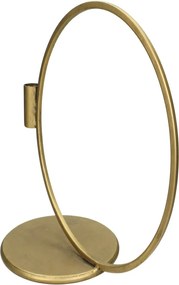 Κηροπήγιο ArteLibre Χρυσό Μέταλλο 28.5x16.5x26cm