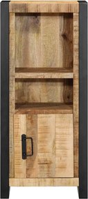 ντουλάπι μπάνιου vidaXL 40x30x90 cm από μασίφ ξύλο Rough Mango