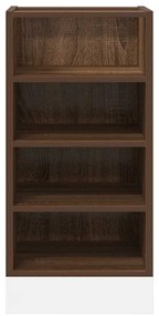 Κάτω ντουλάπι καφέ δρυς 40x44,5x81,5 cm Κατασκευασμένο ξύλο - Καφέ