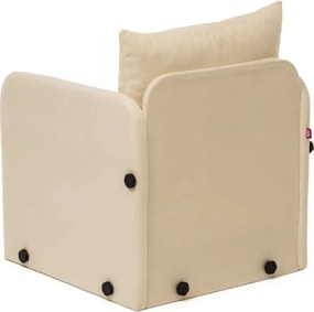 1-Seat Sofa-Bed Saga Single - Cream Cream