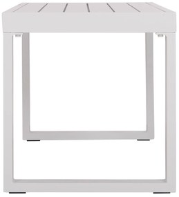 Τραπεζάκι Ξαπλώστρας SENTRY Αλουμίνιο Λευκό 87x43,5x45Υ εκ. 87x43.5x45 εκ.