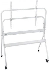 VEVOR Rolling TV Stand Mobile TV Cart Holds Up to 198 lbs for 35-100 In Screens