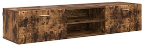 vidaXL Ντουλάπι TV Καπνιστή δρυς 150 x 39 x 30 εκ Επεξεργασμένο ξύλο