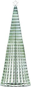 vidaXL Χριστουγεννιάτικο δέντρο LED 475 LED Ψυχρό Λευκό 247 εκ.