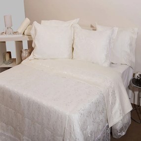 Σεντόνια 1017 (Σετ 4τμχ) Ecru Viopros Υπέρδιπλo 240x260cm 100% Cotton