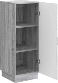 vidaXL Πλαϊνό γραφείο Γκρι Sonoma 33 x 34,5 x 87 εκ.