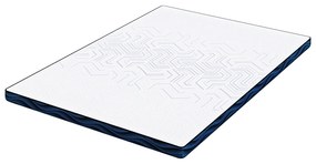 vidaXL Στρώματα Λευκό και Μπλε 160 x 200 cm