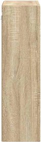vidaXL Κρεμαστό ντουλάπι με ράφι ELST Δρύς Sonoma 59 x 20 x 71.5 εκ