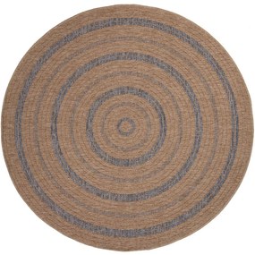 Χαλί Ψάθινο Avanos 8863 Denim Royal Carpet 200X200cm Round