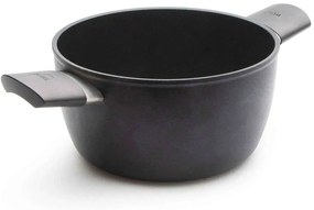 Κατσαρόλα Αντικολλητική 124ELI 24cm 3,6lt Black Woll 24cm Aluminium