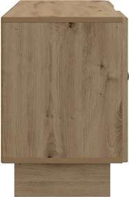 vidaXL Ντουλάπι TV 102 x 34,5 x 50 εκ. Artisan Δρυς Επεξεργασμένο Ξύλο