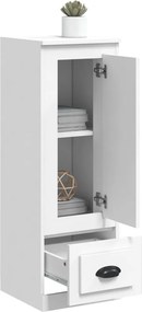 vidaXL Ντουλάπι Λευκό 36 x 35,5 x 103,5 εκ. από Επεξεργασμένο Ξύλο