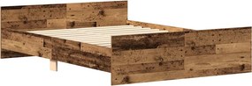 vidaXL Πλαίσιο κρεβατιού χωρίς στρώμα 150x200 εκ. Επεξεργασμένο Ξύλο