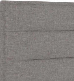 vidaXL Κεφαλάρι με κεφαλάρι Taupe 80 cm Τεχνητό Δέρμα