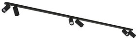Σποτ Φωτιστικό Ράγας 6xGU10 10W IP20 Mono Nowodvorski-7844-Μαύρο 7844