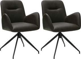 Jennifer Dining Chair Dark Brown