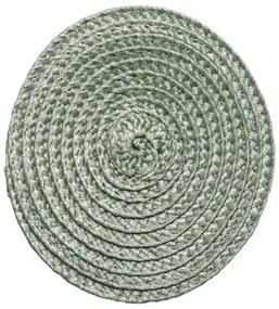Σουβέρ 02120210 (Σετ 4τμχ) 10cm Green Gusta Polypropylene