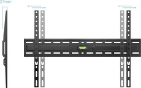 Βάση Τηλεόρασης TooQ LP1050F-B 86" 45 kg