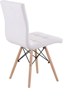 Καρέκλα ArteLibre CUPPLESSUS Λευκό PU 43x55x86cm