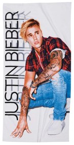 Πετσέτα Θαλάσσης Παιδική 5806 Justin Bieber Das Baby Θαλάσσης 70x140cm 100% Cotton