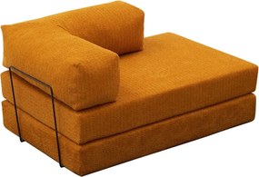 Διθέσιος Καναπές Πορτοκαλί COMFORT 95x140x75